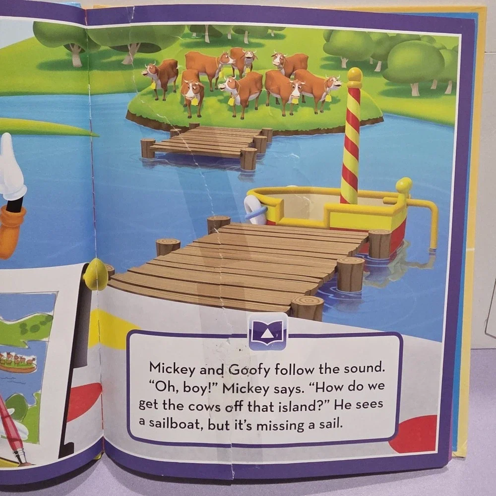 Lot of 2 Mickey Mouse Clubhouse Me Reader‎ Story Reader Books, Hardcover Disney